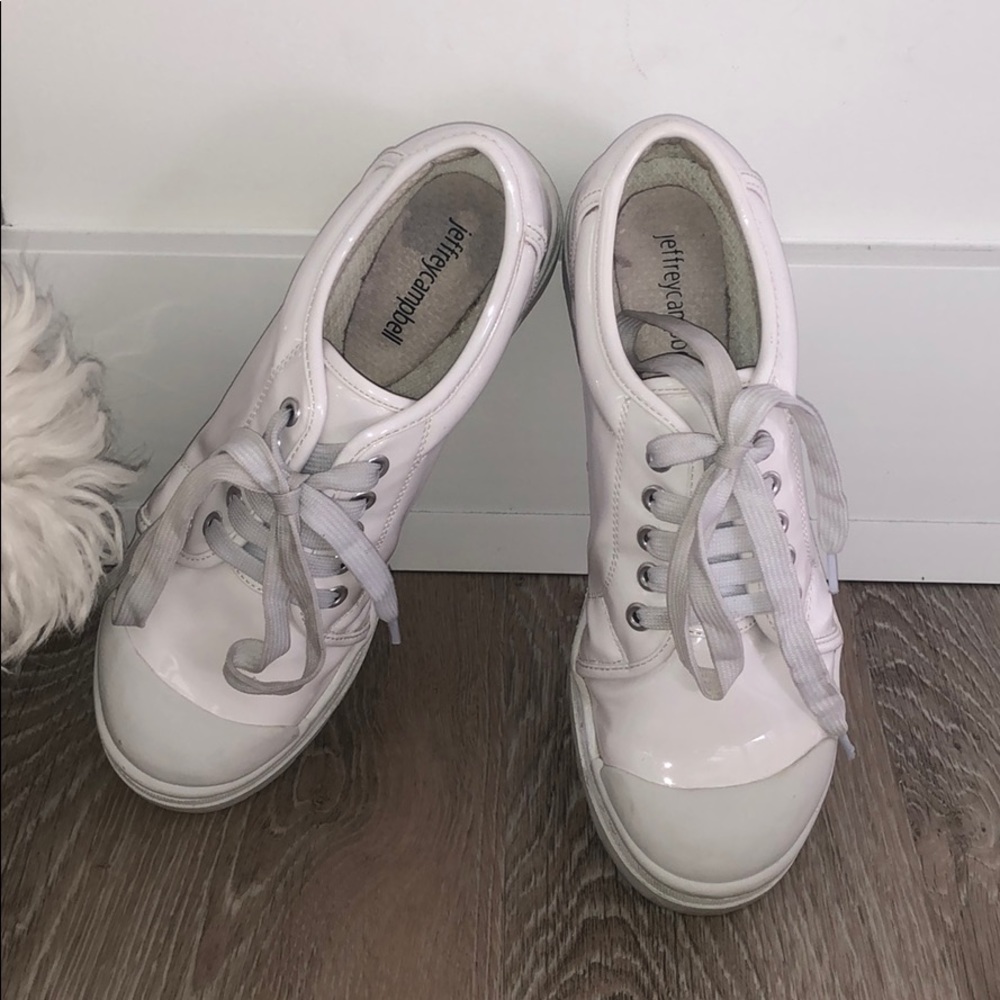 Jeffrey Campbell White Booties